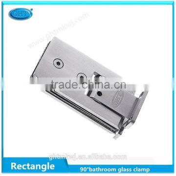 Wholesale Price Rectangle 90 Degree Double Side Bathroom Glass Clamp Made In China