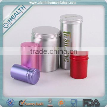 Hot sale empty aluminum jar/can for cosmetic cream