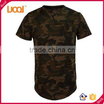 Sublimation printing camo printing Gym camo t shirt ,mens tall t-shirt