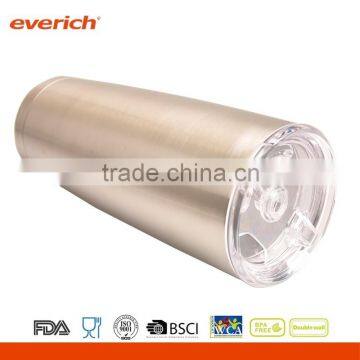 Eco-friendly stainless steel vacuum tumbler