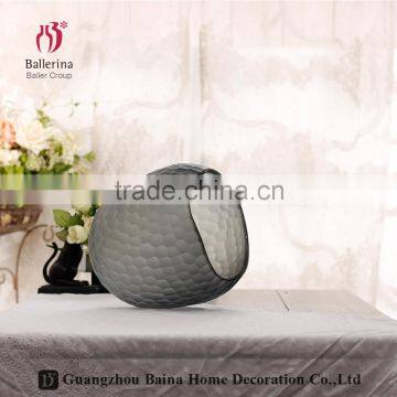 Handmade Specialized Home Decoration Frosted Color Glass Vase photo-6