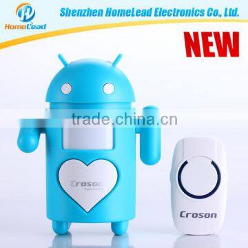 China Manufacturer Hot Sale Long Range Wireless Doorbell For Apartments