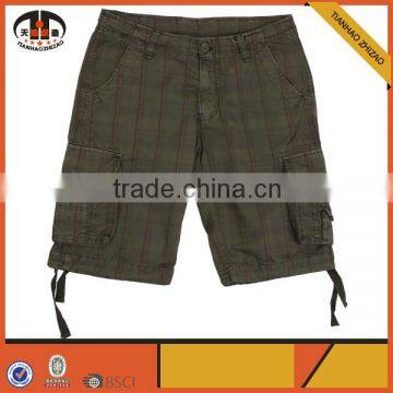 Custom Pattern Cargo Shorts for Mens with Classic Design