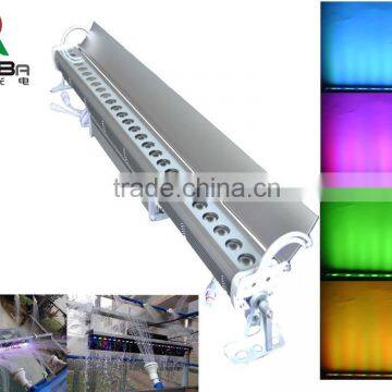 High quality with low price RGB 27leds 3W Outdoor LED Wall Washer Ip65 led wall washer ,linear led wash light