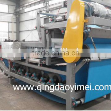 Sludge dewatering machine/Vacuum belt filter press