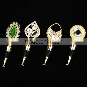 Fancy lighted wine bottle stoppers