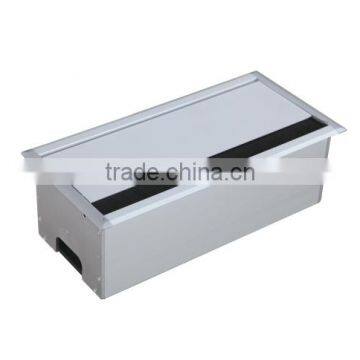 workstation cable box, metal workstation cable box, metal leg workstation cable box