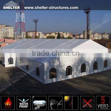 Black-out PVC Tarpaulin Tent White Roof Tent For Party Marquee For Sale