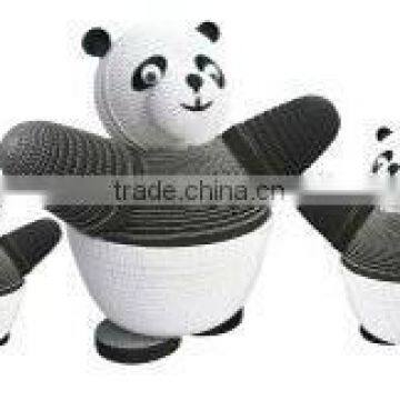 Panda paper toys