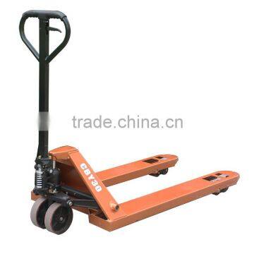 2t 2.5t 3t Jack Hand Pallet Truck Rubber Wheel (CBY30)