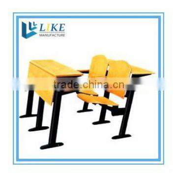 Collge student use foldable combined desk and chair