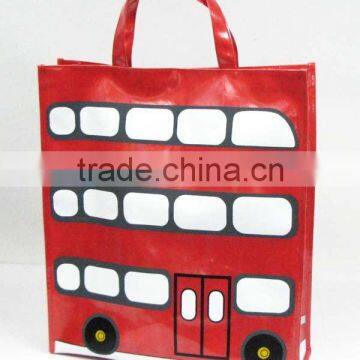 promotional PVC coated bag shopping wholesale