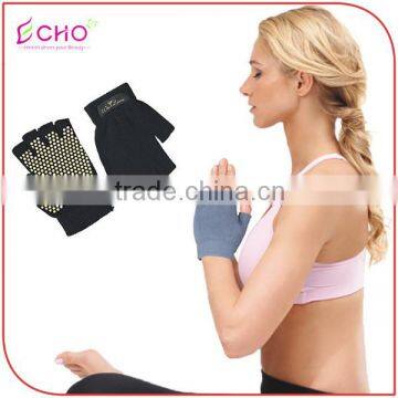 Gym Grip Non-slip Half Finger Yoga Pilates Gloves