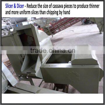 Automatic electric driven cassava roots slicing machine manufacturer price