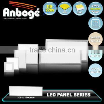 LED panel light Manufacturer Square ceiling recessed 300x1200 led panel light 300X1200