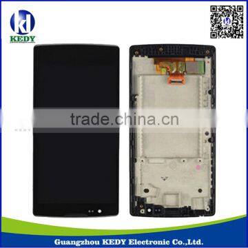 for lg spirit 4g h440n lcd , touch screen digitizer with frame for lg h440