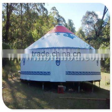 Luxury bamboo with aluminum structure Yurt