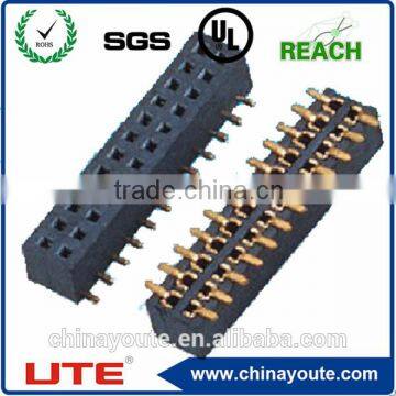 Female header socket.Pitch 2.54mm ,DIP type. triple row female header socket