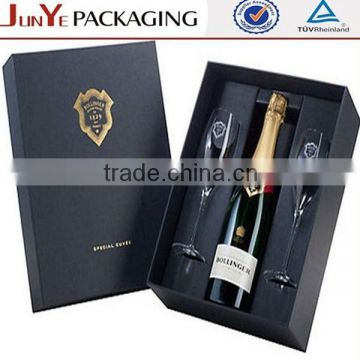 Printed rigid paper rectangular cardboard box for beer