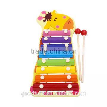 Giraffe 8 Notes Metal Key Colorful Xylophone