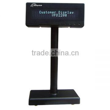 POS system VFD Pole Customer Display for POS system cash register ZQ-VFD2300