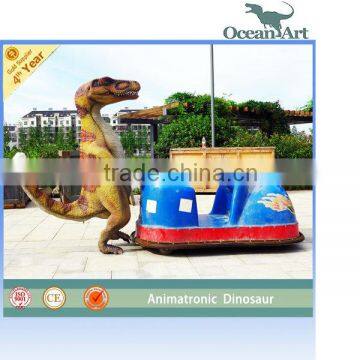 Playground toy Cartoon dinosaur car battery for kids