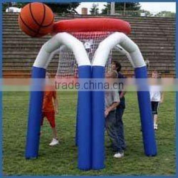 inflatable basketball hoop