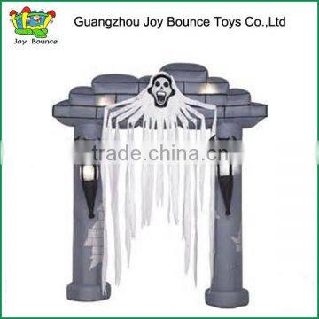 2015 gray popular inflatable helloween event ghost arch for sale