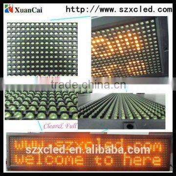 Fashionable,Cool,P7.62,16*96 Led Two-line, Scrolling Sign/billboard/display photo-4