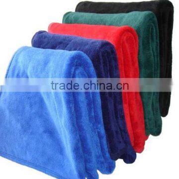 polyester microfiber coral fleece blanket