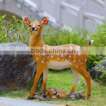 life size deer statues for outdoor decoration