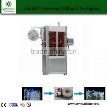 Double head sleeve labeling machine