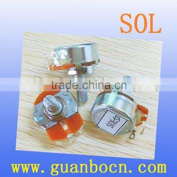 SOL-adjustable wirewound resistors ohm-24mm Potentiometers Rotary Potentiometers resistor wirewound potentiometer