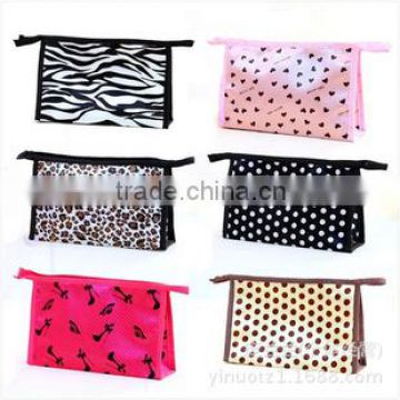 Various Color New Arrival Waterproof Portable Cosmetic Bag Makeup Bag