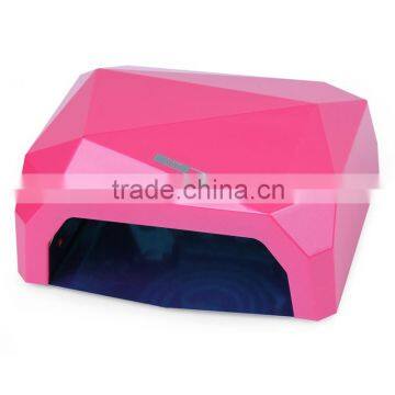 36W LED CCFL Nail Polish Timer Dryer Diamond Shape Curing Machine UV Lamp photo-6