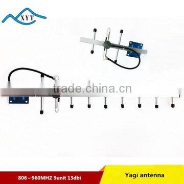13dbi Outdoor Directional Yagi 806-960mhz GSM Yagi Antenna