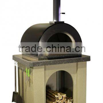 Portable Wood Fired Oven Stainless Steel Pizza Oven With Stone Floor photo-2