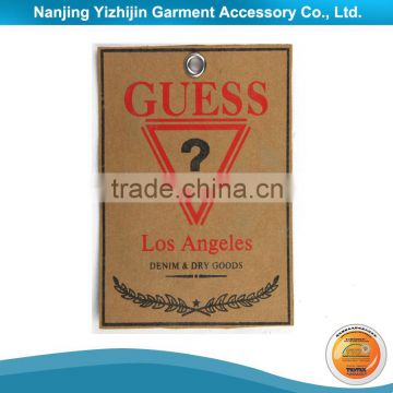 High Quality China Well Made Paper Hang Tag