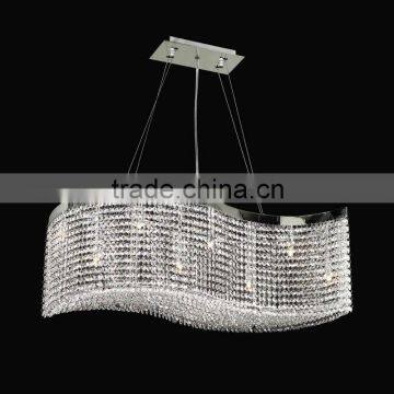 Cheap indoor chandelier pendant, modern light with crystal