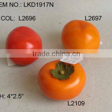 2014Artificial Fake Fruits 4*2.5 Inch Artificial Polyfoam Tomato House Decoration