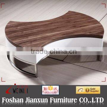 4G068A high gloss coffee table rotating coffee table high quality coffee table