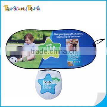 Promotional Polyester Car sunshade for front window, Car Sun Shade