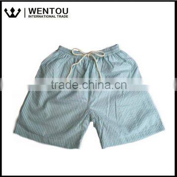 Wholesale New Fashion High Quality Beach Swim Casual Monogrammed Boy's Seersucker Swim Trunks