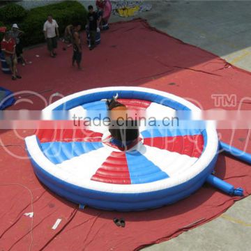 2016 cheap inflatable machine rodeo bull for sale, inflatable rodeo bull riding machine game                        
                                                Quality Choice