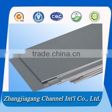 SGS seamless polished titanium plate