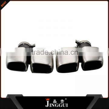 Square exhaust tip for Porsche 14 Macan