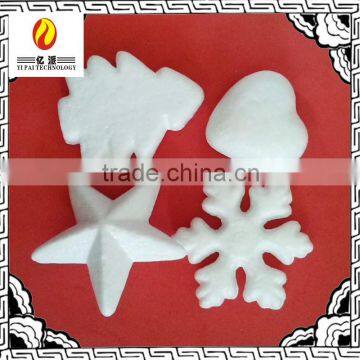 White artificial polystyrene christmas tree for christmas decoration