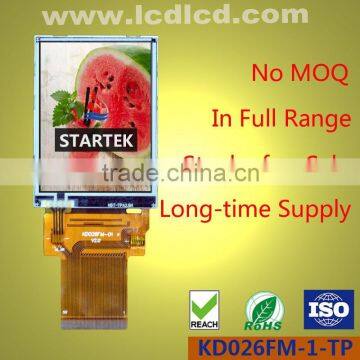 Touch screen display 2.6 inch IPS graphic panel and high brightness IPS screen panel with full viewing angle