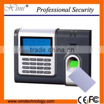 Linux system attendance device TCP/IP rs232&485 13.56MHz card Color TFT screen X628 fingerprint reader time attendance clock