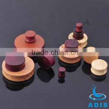 Top sales ear plugs tunnel expander wood double flare flesh tunnel wholesale